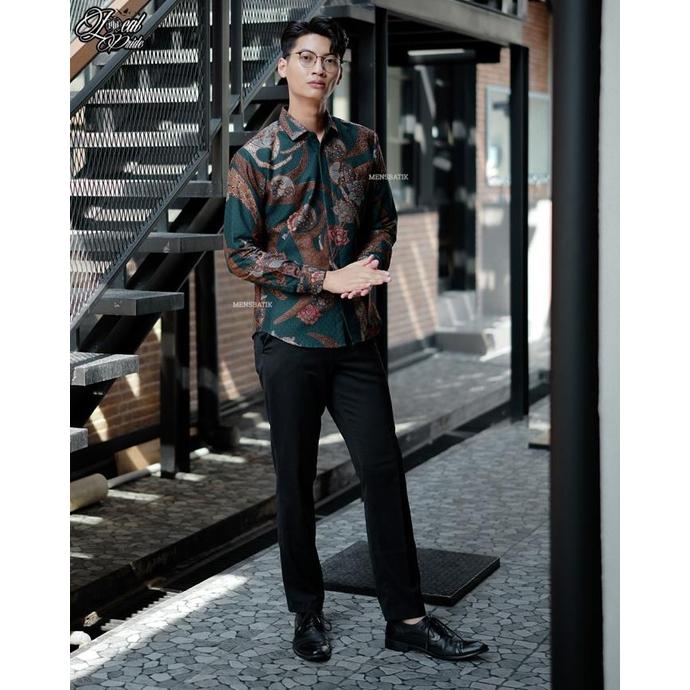Kemeja Batik Lengan Panjang - Avadhana - Mensbatik Slimfit