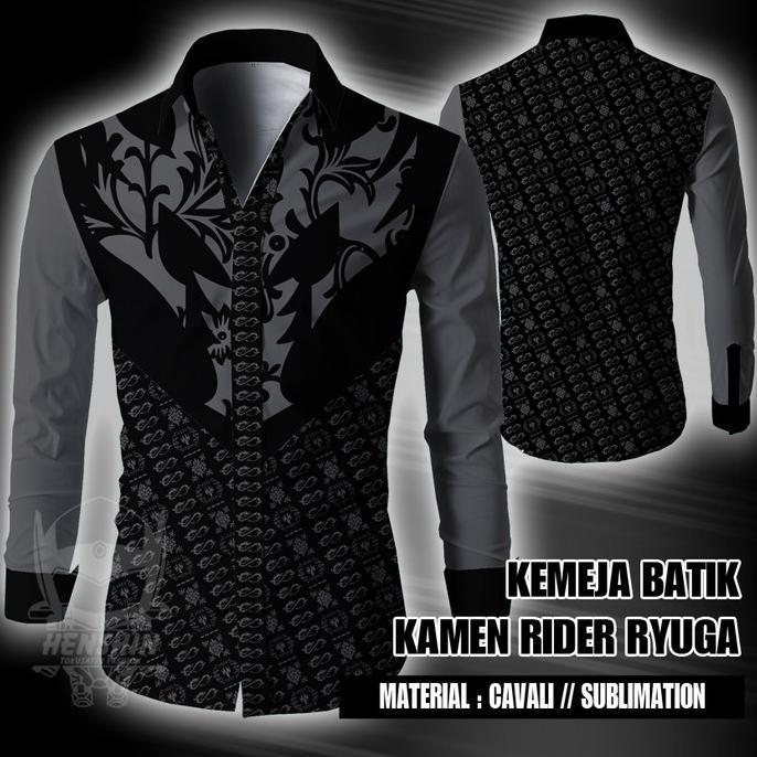 Kemeja Batik Kamen Rider Ryuga