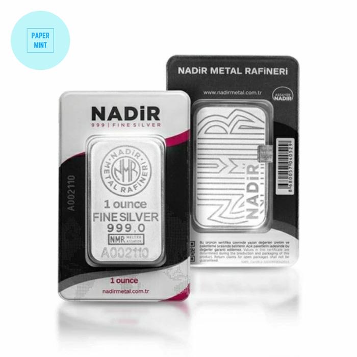 Perak Nadir 1oz - Fine Silver Turki | not Antam