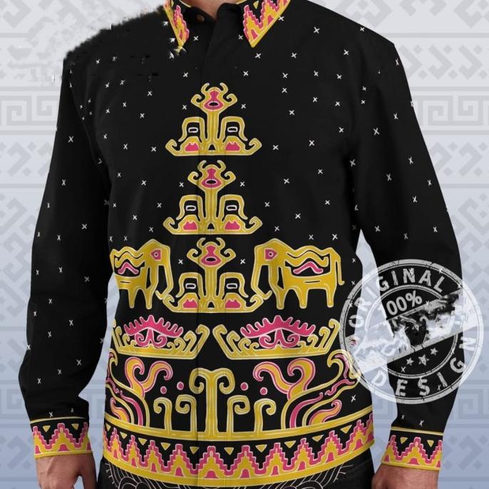 Batik Lampung Motif Gajah Purba