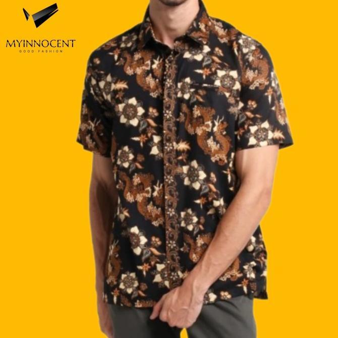 Semata Wayang Batik Lengan Pendek Pria Original - Ab