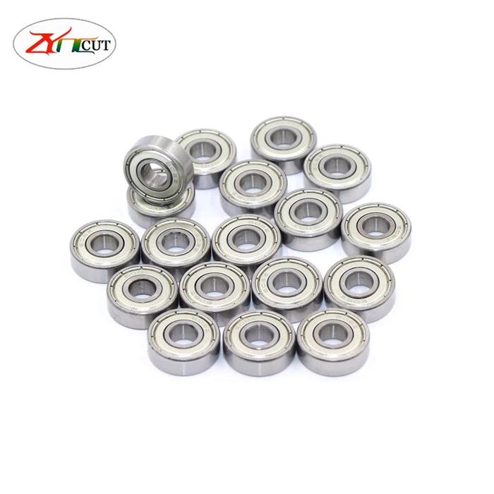 10Pcs SET 606 607 608 609 625 626 629ZZ Double-sided Ring Sealed Ball Bearing,High Speed Micro Beari