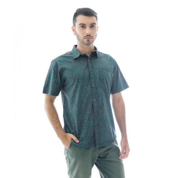 Kemeja Batik Eiger X-Monstera Original