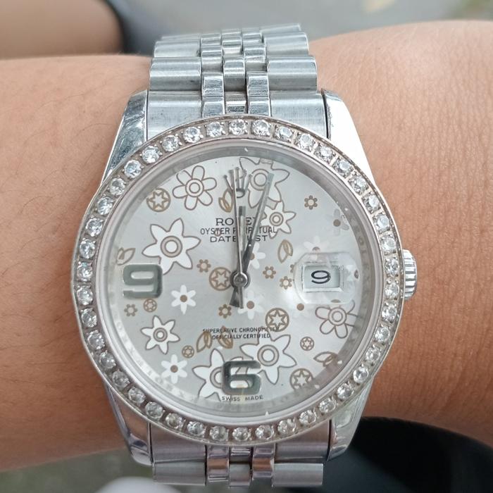 rolex cl5 72200 18k geneva swiss made