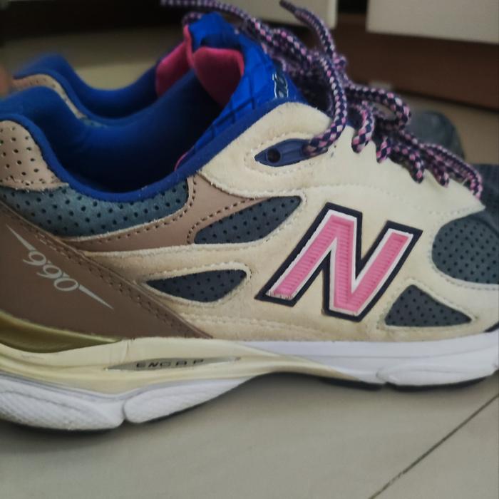 New Balance 990v3 x Kith "Daytona" ukuran 44