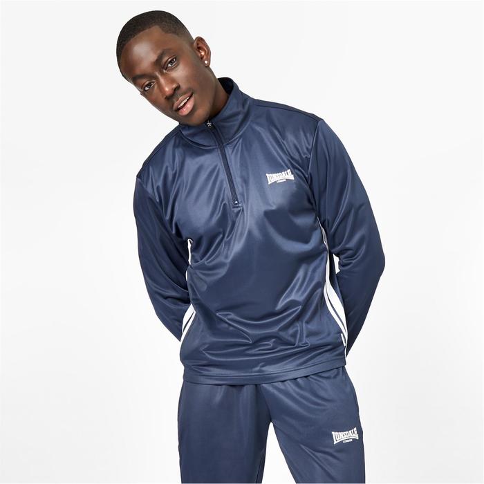 HALF ZIP PRIA - LONSDALE NAVY SPORTY ORIGINAL AUTHENTIC