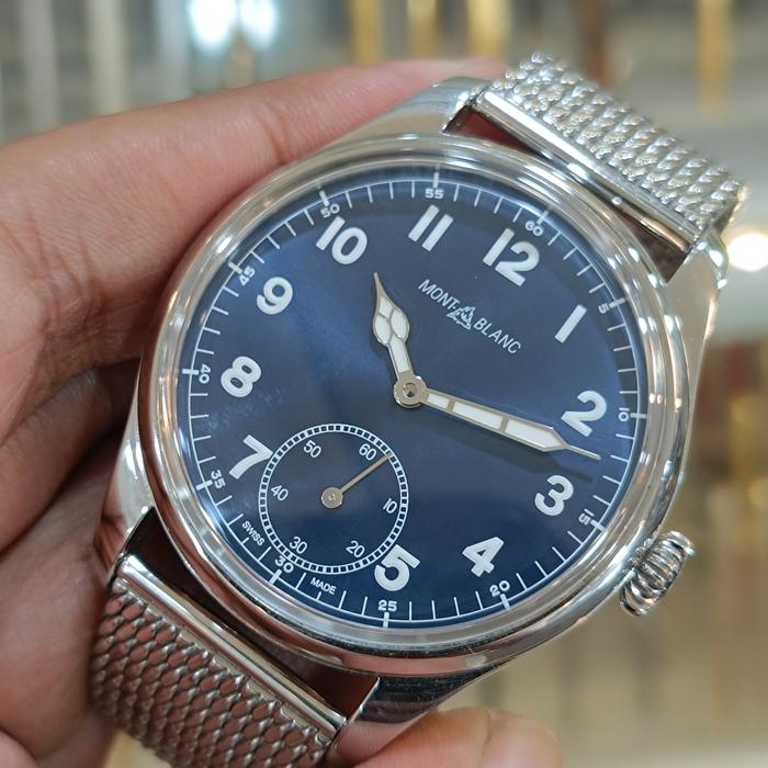 jam tangan pria montblanc 1858 manual winding