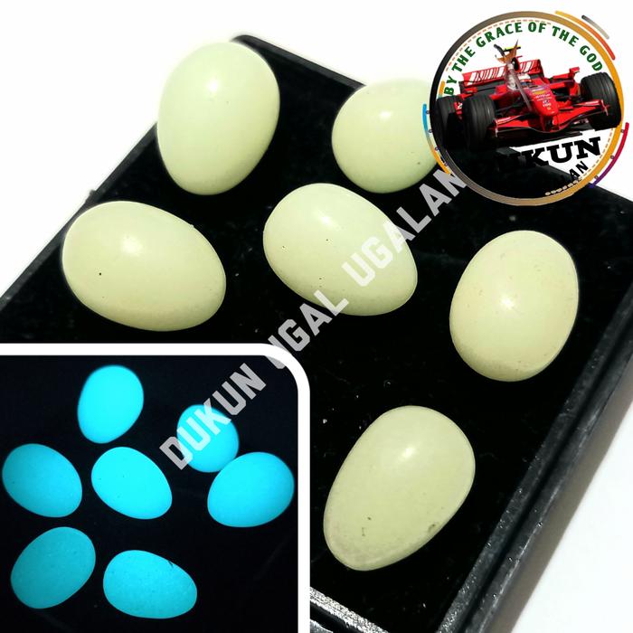 Big Series Batu Permata Merah Delima MD Nur Sulaiman Glow In The Dark Menyala Dalam Gelap Ukuran Bes