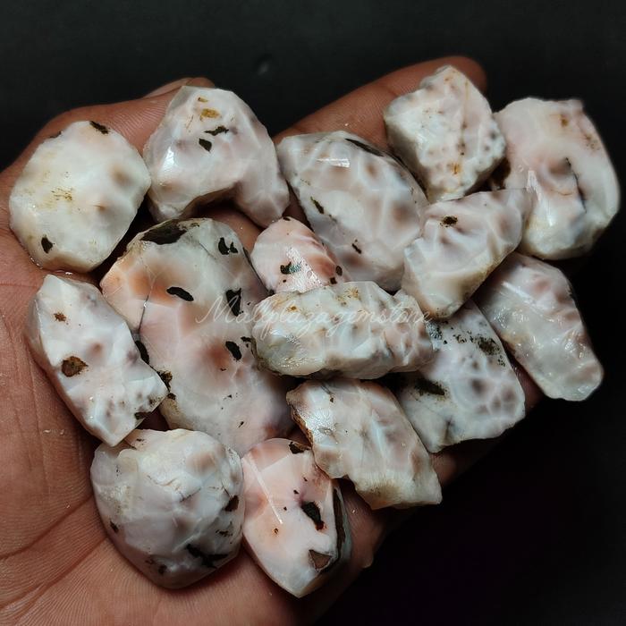 natural batu tumpang bulu hanoman / batu bulu hanoman thomsonite / bongkahan batu bulu hanoman / bat