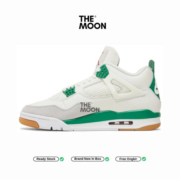 Sepatu Jordan - Air Jordan 4 Retro SB Pine Green Original