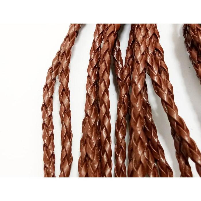Vee Tali Kulit Kepang 3Mm - Tali Eceran Bahan Kerajinan Gelang Kalung