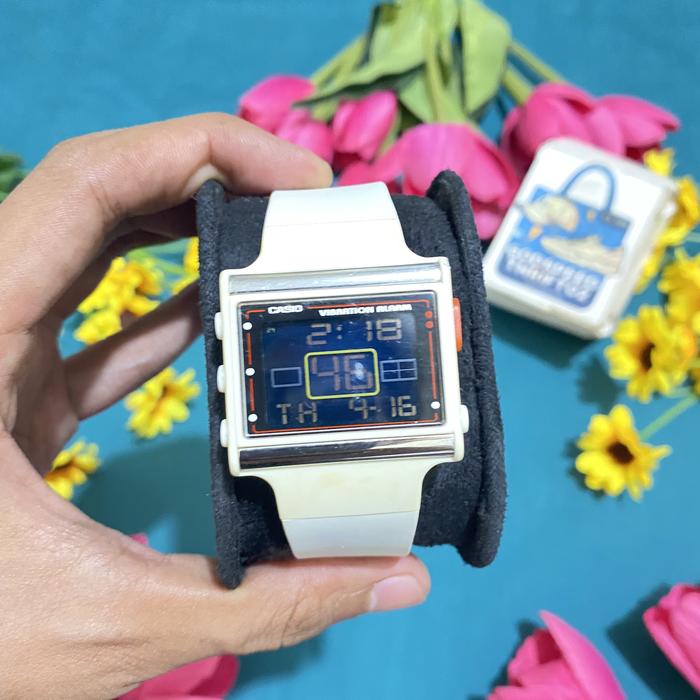Casio Vibration LDF-10-7AVDR White series Original (Second)