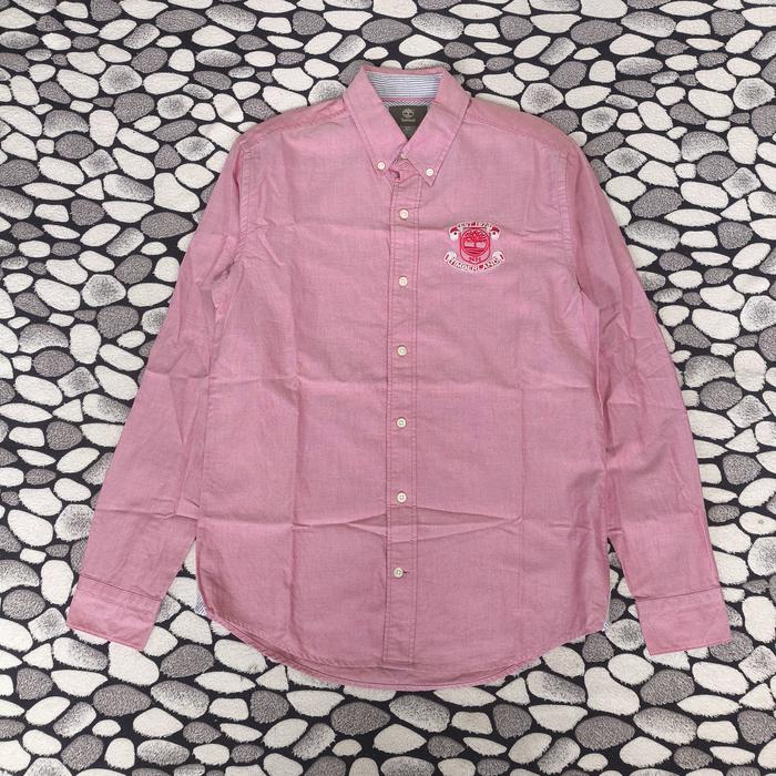 kemeja timberland oxford original size S