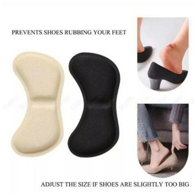 BANTALAN INSOLE SEPATU WANITA KEBESARAN TUMIT ANTI LECET NJ205