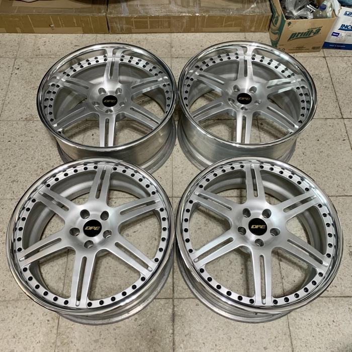 Velg DPE R-06 Ring 20 5x114 5x112 Lebar 8.5-10 ET 35-40 Velg Original USA Ori America Forged Celong 