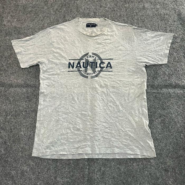 kaos pria nautica jeans company original second