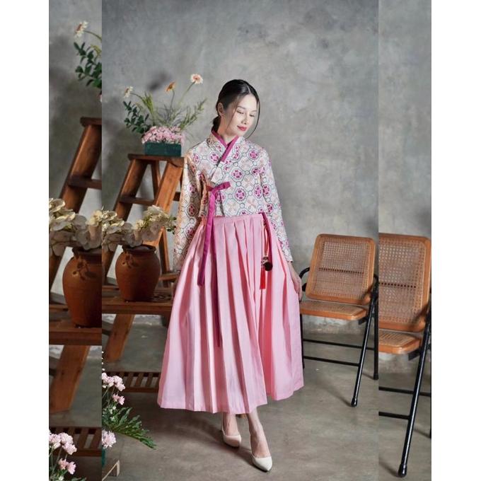 hanbok batik tegel semanis kawung