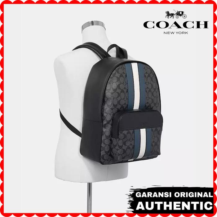 Tas Ransel Coach Charles Backpack Pria Original Store Branded Authentic