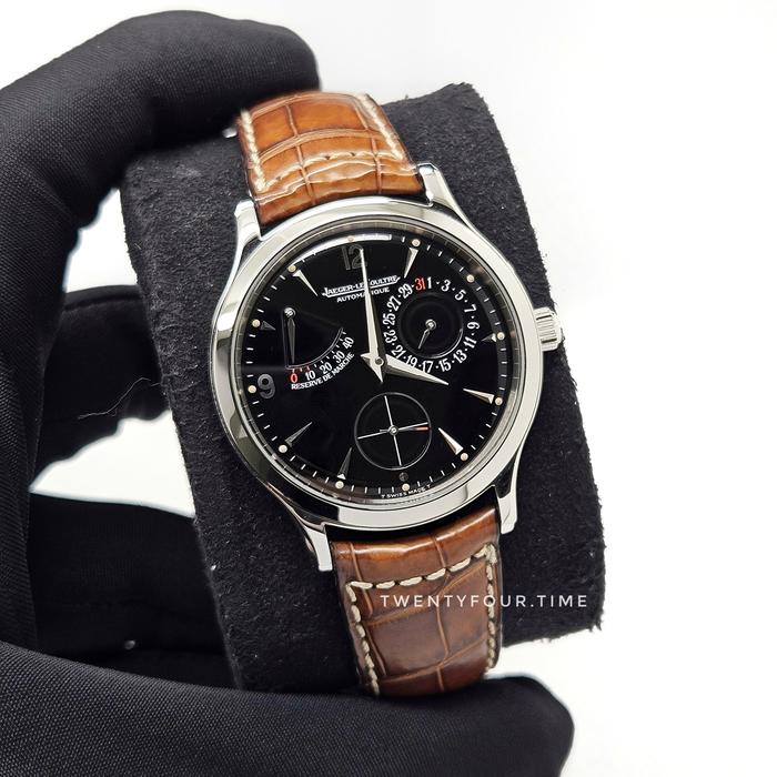 Jam Tangan Pria Automatic Jaeger le Coultre Master Control Date Power Reserve
