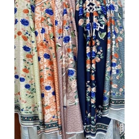 kain cheongsam, kain qibao, bridal imlek, kain sangjit, cheongsam