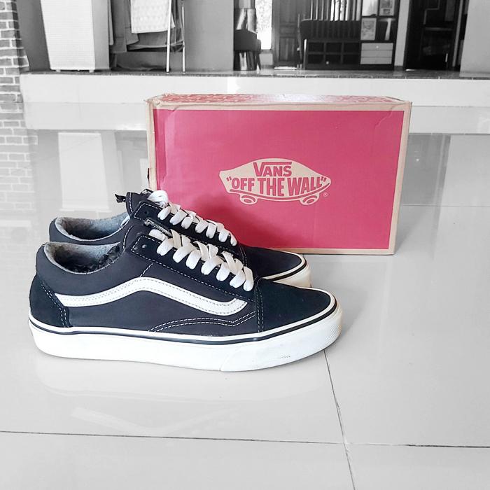Sepatu Sneaker VANS OS BW NAVYA 1000%ORIGINAL Second Cakep Keren