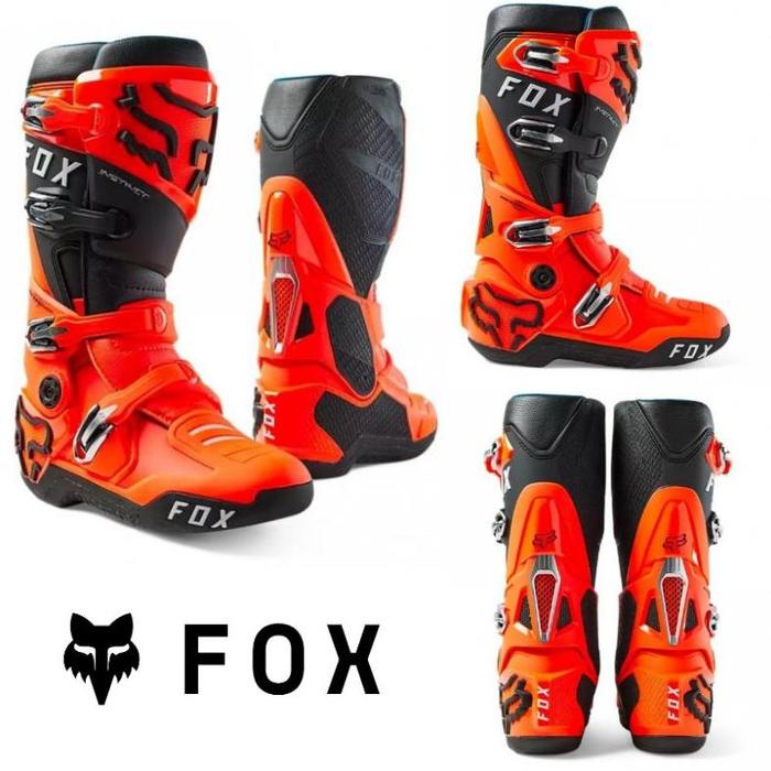 FOX INSTINCT 2.0 ORANGE FLO BOOT