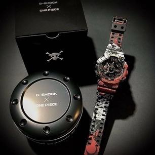 Asli Jam Tangan Pria G-SHOCK X ONEPIECE ANIME ORIGINAL CASIO FULL SETPROMO GA-110 LAMPU OTOMATIS WAT
