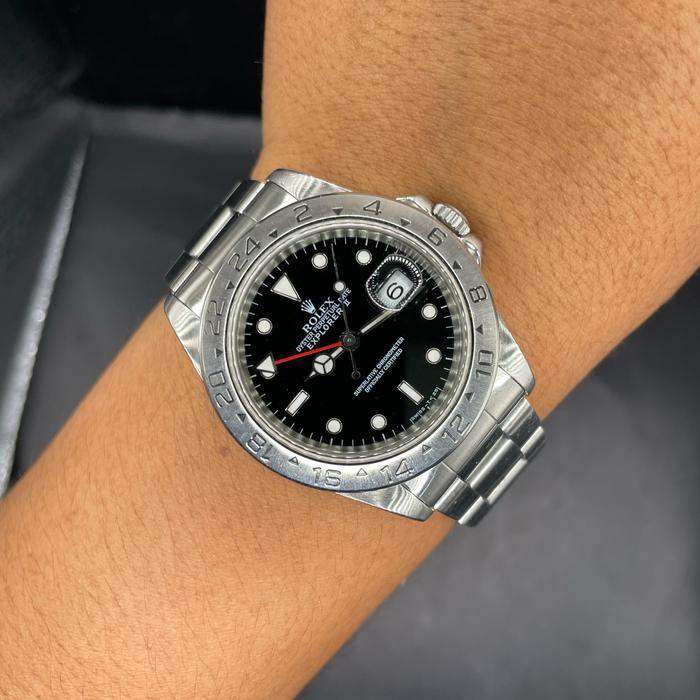 ROLEX EXPLORER II BLACK DIAL