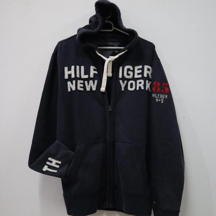 Hoodie Zipper Tommy Hilfiger New York
