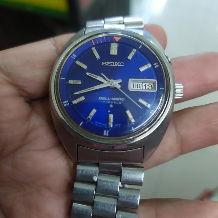 Seiko bellmatic blue dial 4006-6011