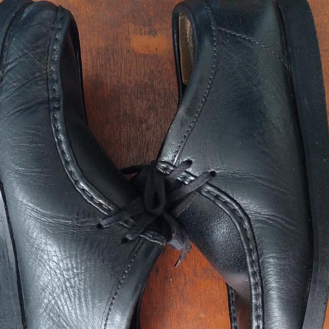 Clarks Wallabees Leather.