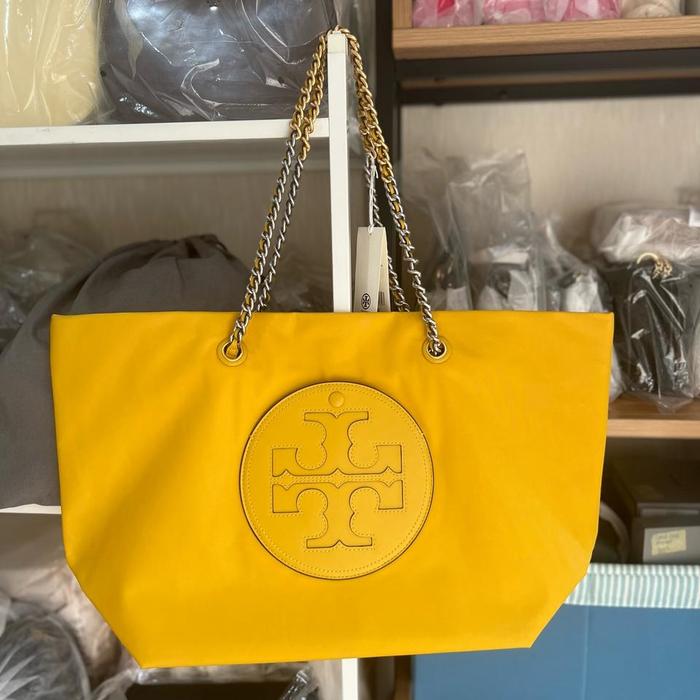 TB Ella Chain tote Yellow authentic