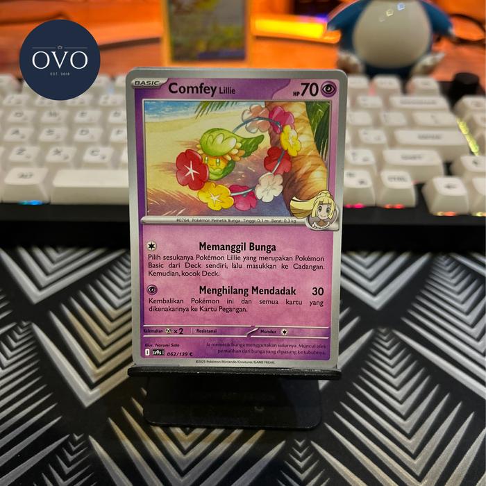 Comfey Lillie sv9s Pokemon Ikatan Takdir