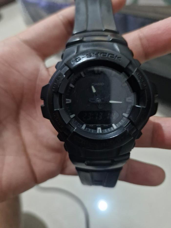 Jam Tangan Casio GSHOCK G100BB second Original