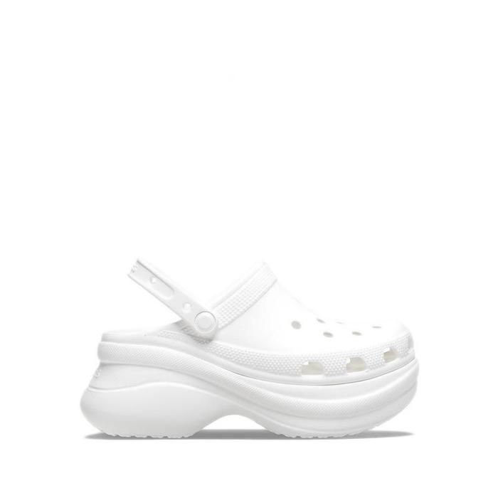 Crocs Women's Classic Bae Clog - White 100% Original