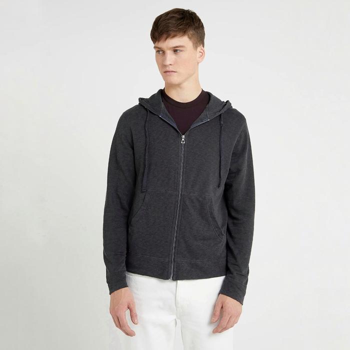 James Perse Zip-up Hoodie Sweatshirt
