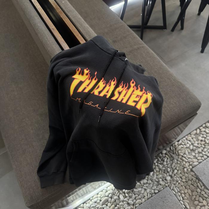 Hoddie thrasher flame second original