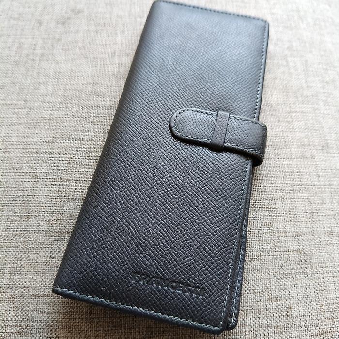 Slim wallet Francesti / Dompet pria branded slim / Dompet kulit