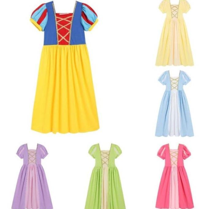 Div New Collection Gaun Dress Kostum Princess Anak Dan Dewasa Belle
