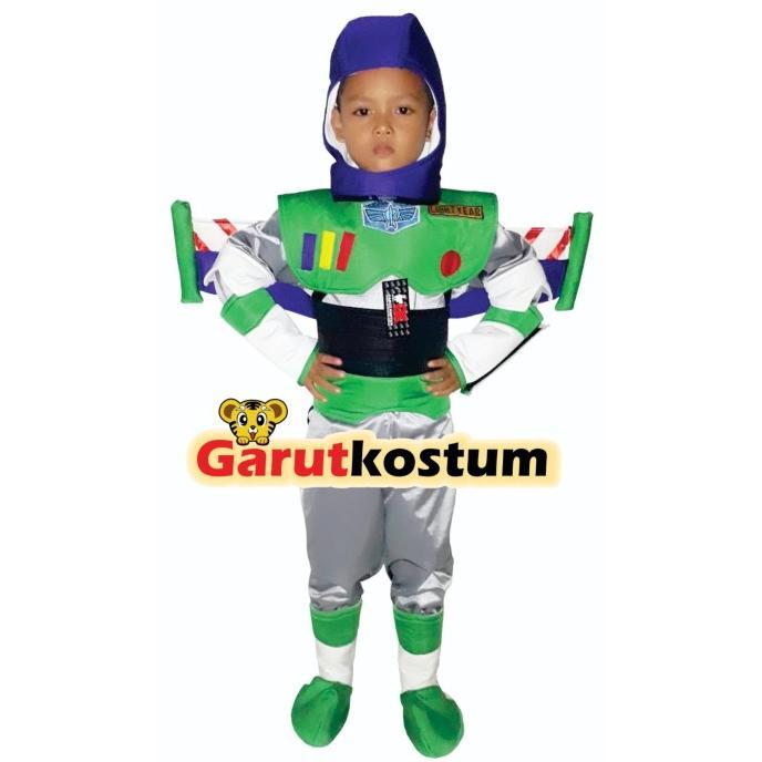 Kostum Buzz Lightyear Setelan Karnaval Anak Lucu