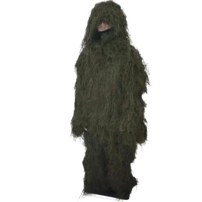 Kostum 17 Agustus /Baju Setelan 17 Agustus/Kostum Sniper /Baju Ghillie Suite Jala Camouflase Pria