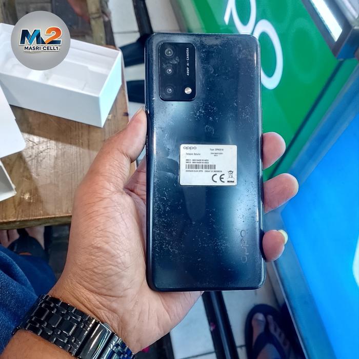 Oppo a74 second ram 6/128gb minus black shedow