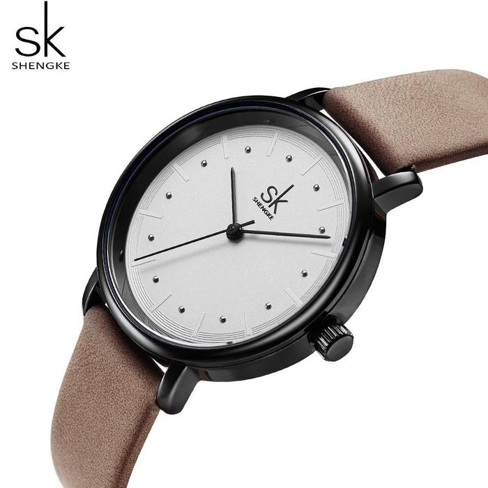 Jam Tangan Wanita Dewasa Shengke Original Anti Air K8005
