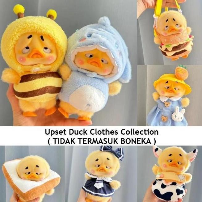 New Upset Duck Clothes Only Kostum Baju Upset Duck Setelan Baju Boneka Upset Duck