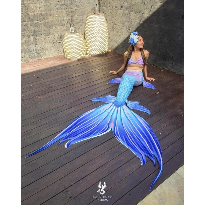 Mermaid Tail Scuba Adult - Kostum Putri Duyung Dewasa "Blue"