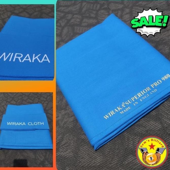Kain Laken Billiard Wiraka 9 Ft - Kain Billiard - Laken Bilyar