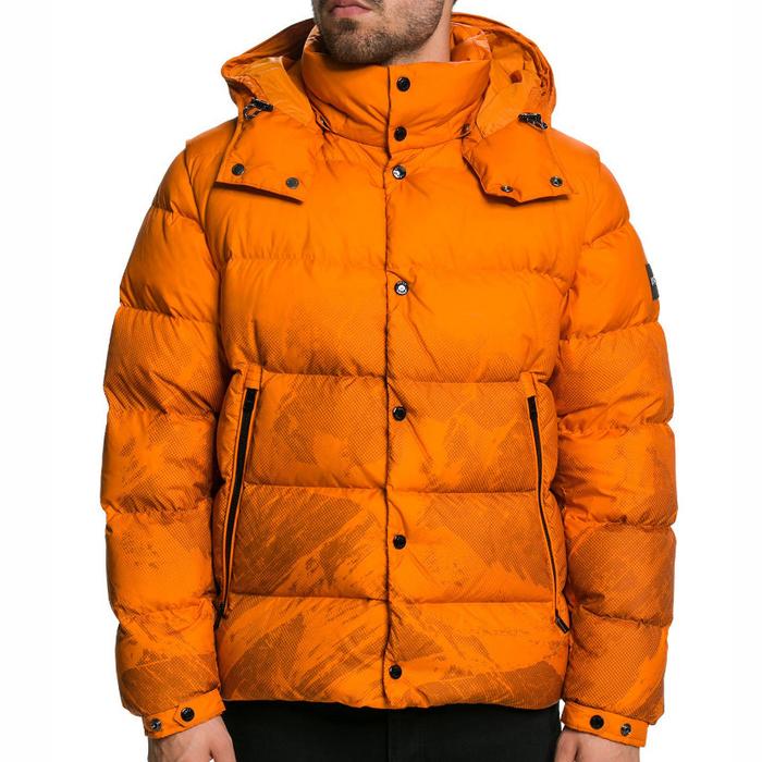 JAKET DUCKDOWN HUGO BOSS OMRON VEST HOODIE ORIGINAL
