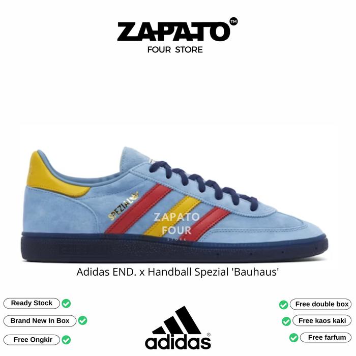 Sepatu Adidas END. x Handball Spezial 'Bauhaus'
