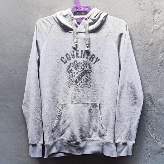 Jacket Hoodie COVENTRY | Grey | Thrift Bekas Preloved Second