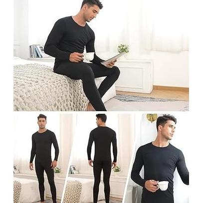 New Long John Heattech Ultrawarm Flecce Linned Mens